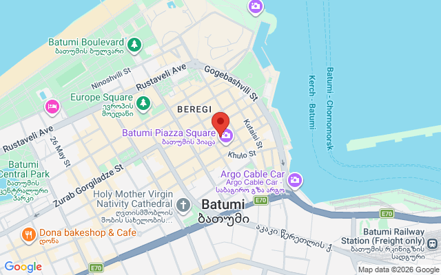 Карта расположения