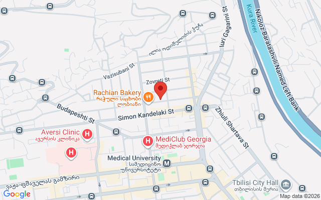 Карта расположения