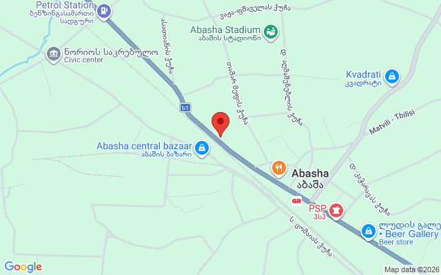 Карта расположения