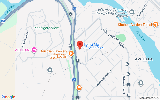 Карта расположения