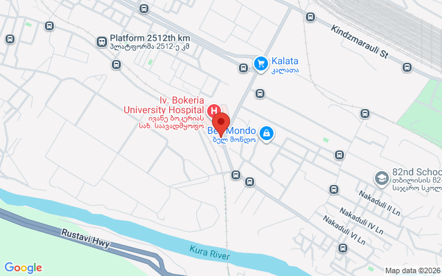 Карта расположения