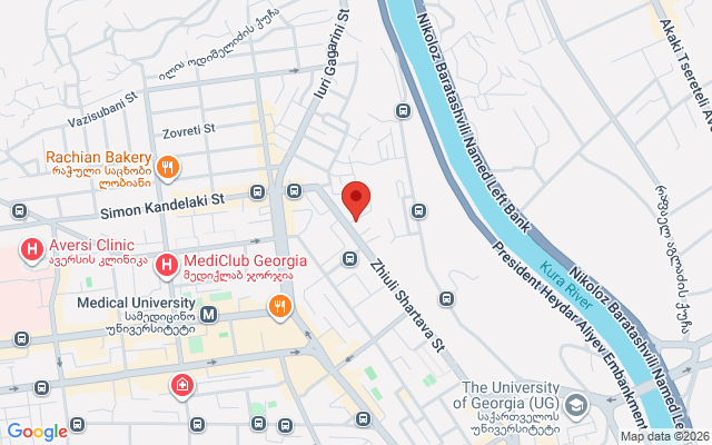 Карта расположения