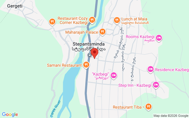 Карта расположения