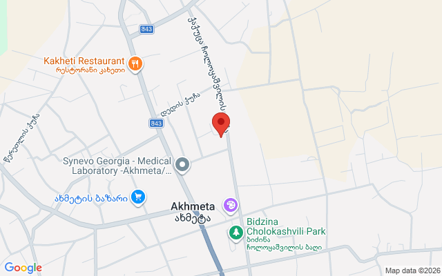 Карта расположения