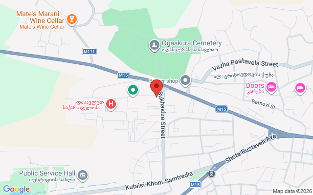 Карта расположения