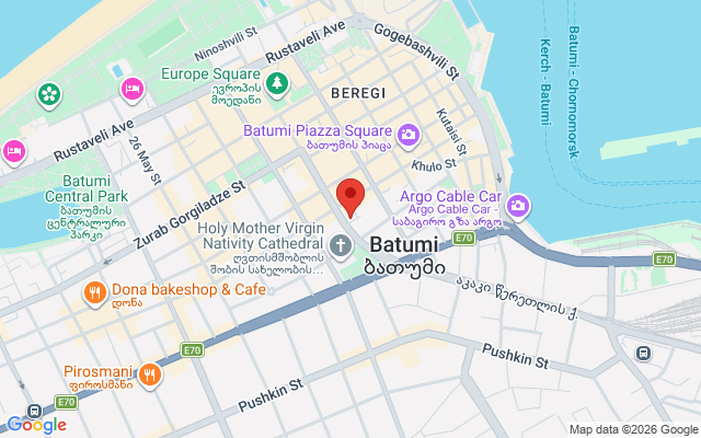 Карта расположения