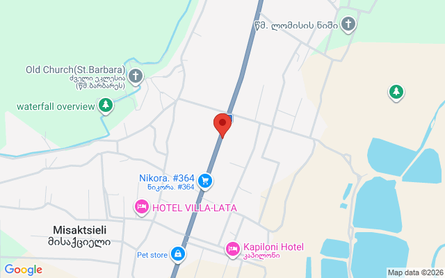 Карта расположения