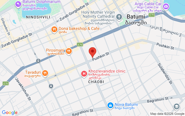 Карта расположения