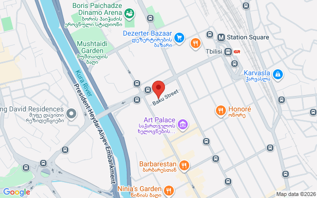 Карта расположения