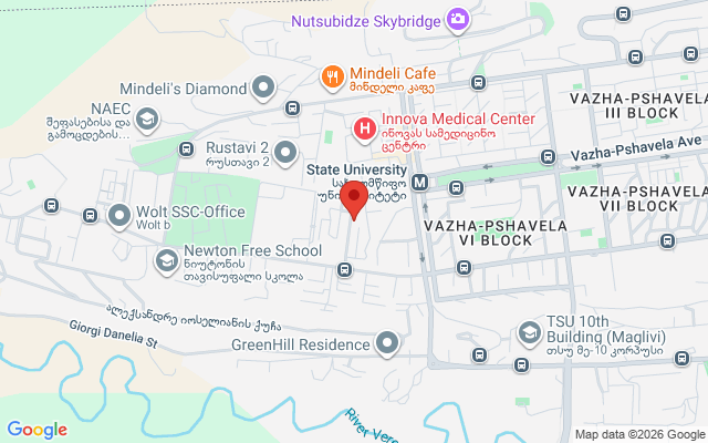 Карта расположения