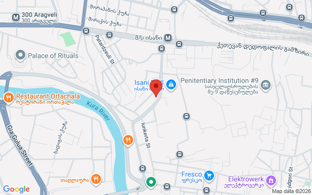 Карта расположения