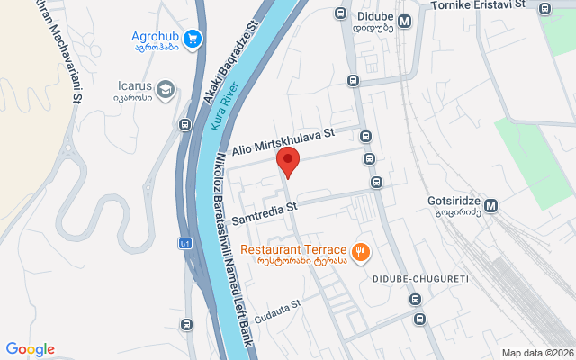 Карта расположения