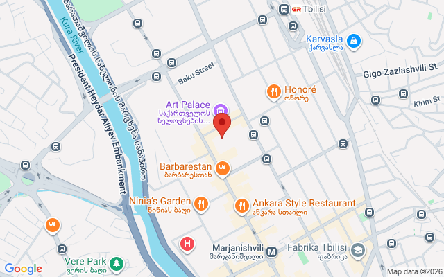 Карта расположения