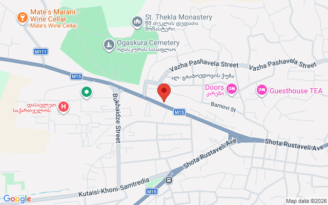 Карта расположения