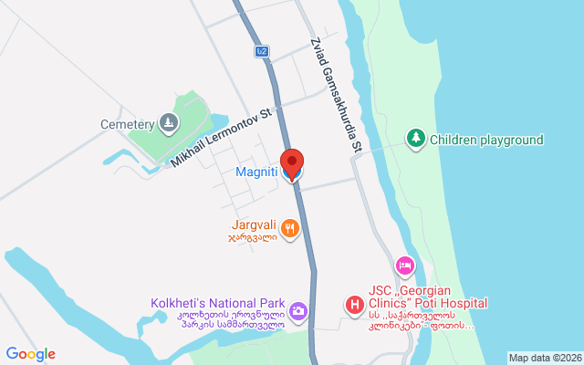 Карта расположения