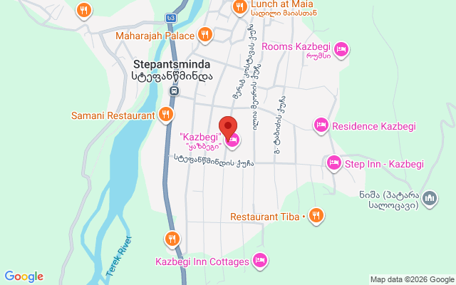 Карта расположения