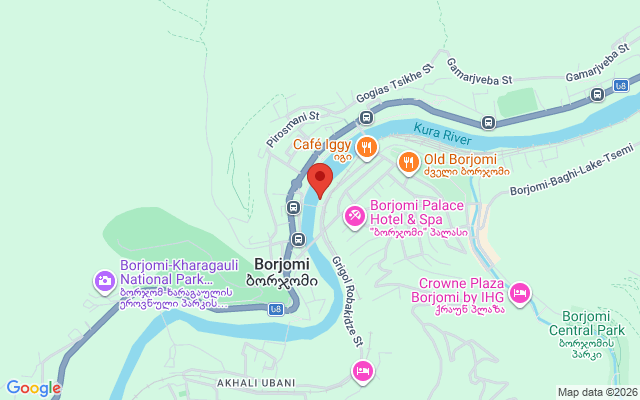 Карта расположения