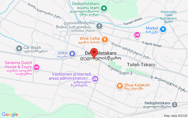 Карта расположения
