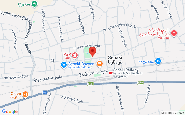 Карта расположения