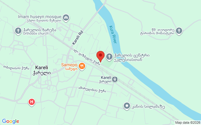 Карта расположения