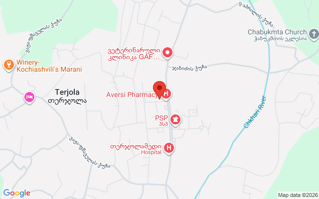 Карта расположения
