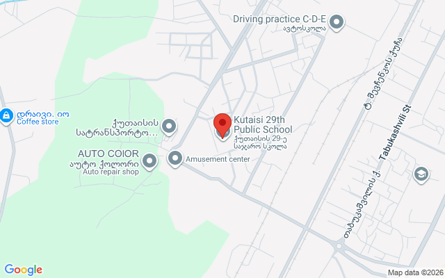 Карта расположения