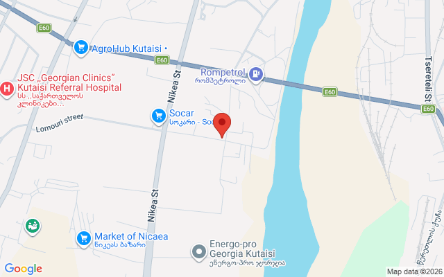 Карта расположения