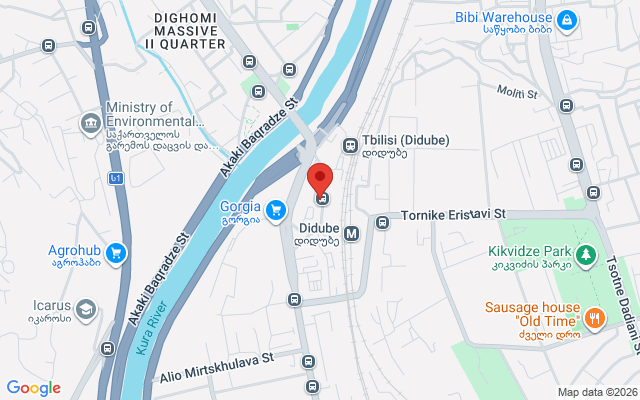 Карта расположения