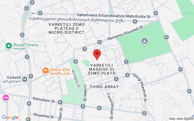 Карта расположения