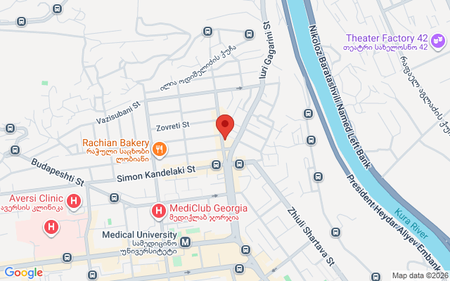 Карта расположения