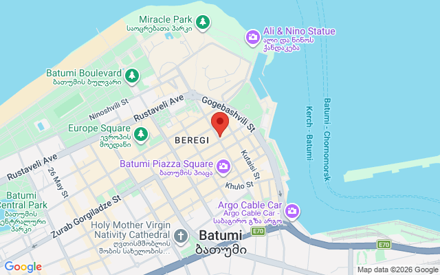 Карта расположения