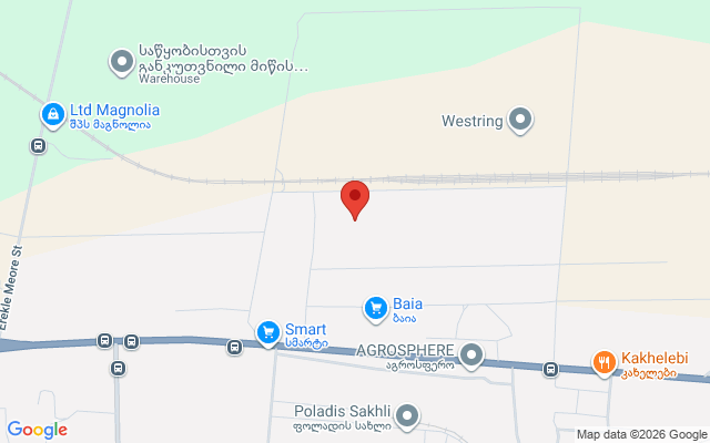 Карта расположения