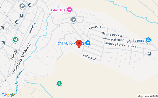 Карта расположения