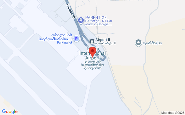 Карта расположения