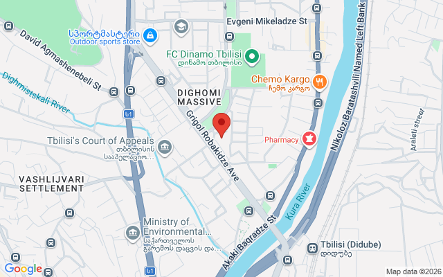 Карта расположения