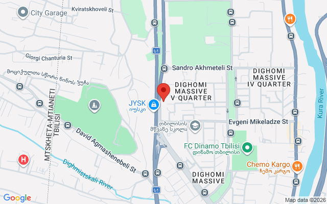 Карта расположения