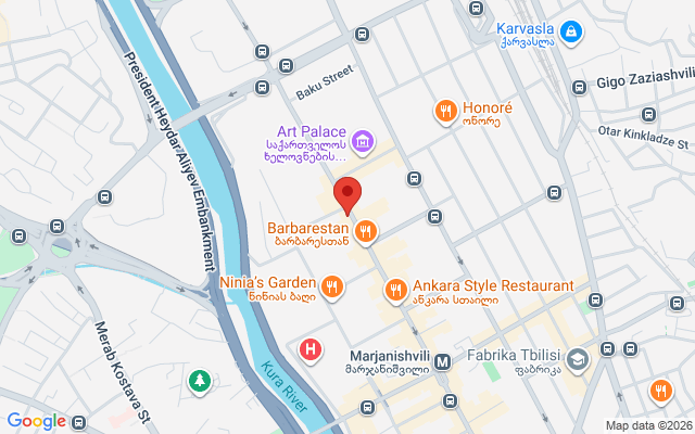 Карта расположения