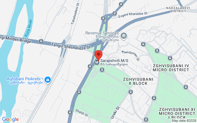 Карта расположения