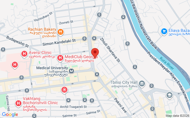Карта расположения