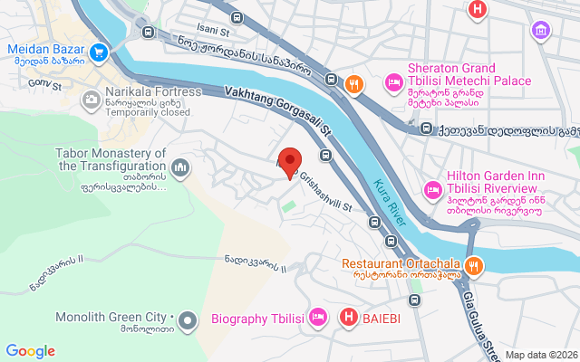 Карта расположения