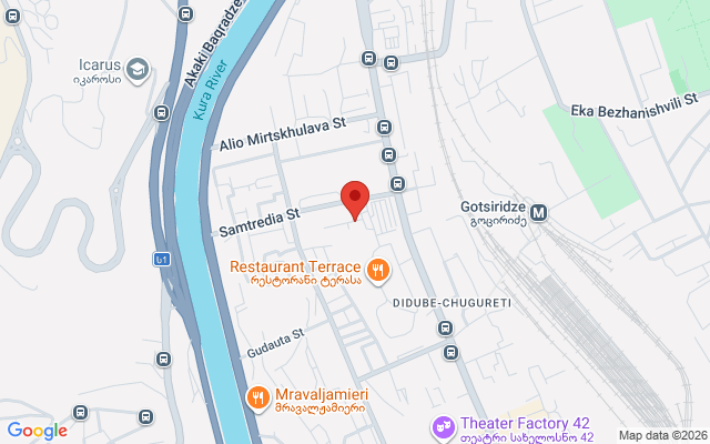 Карта расположения