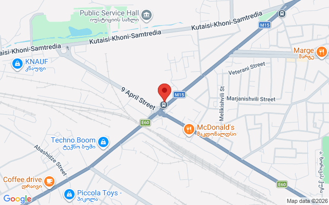 Карта расположения