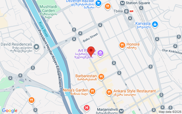 Карта расположения