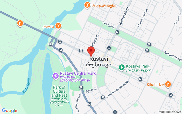 Карта расположения