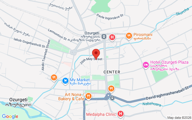 Карта расположения
