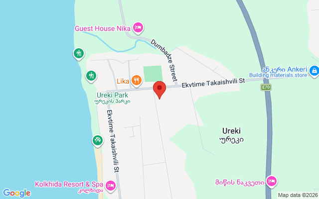 Карта расположения
