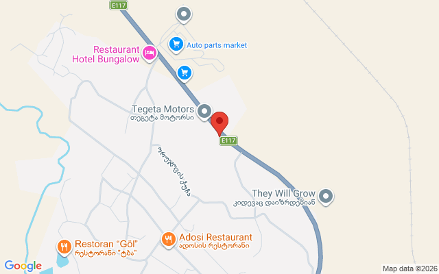 Карта расположения