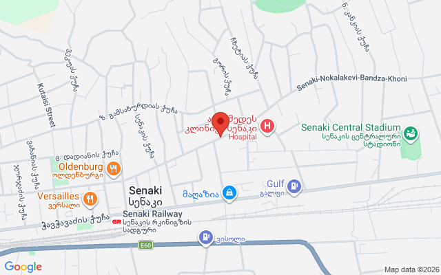 Карта расположения