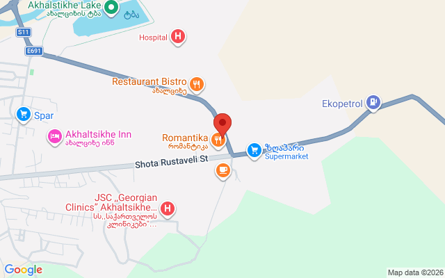 Карта расположения