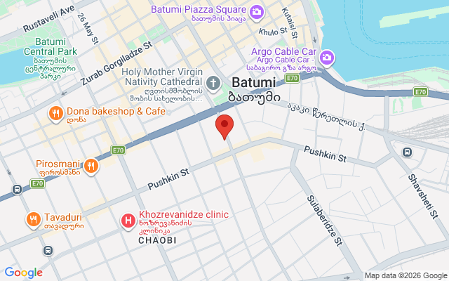 Карта расположения
